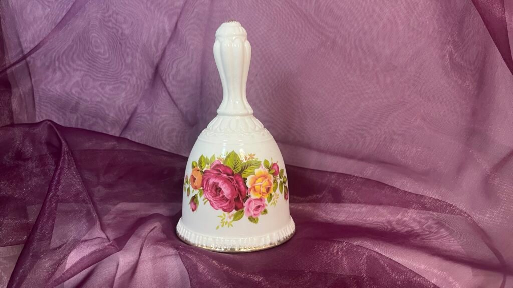 Cottage Rose dinner bell.