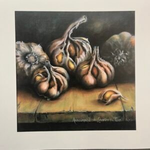 Garlic on Table