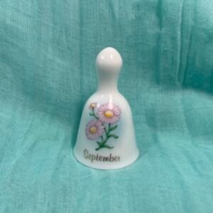 Russ Berrie mini porcelain birthday bell