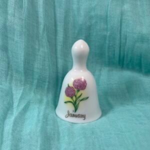 Russ Berrie mini porcelain birthday bell