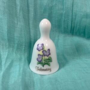 Russ Berrie mini porcelain birthday bell