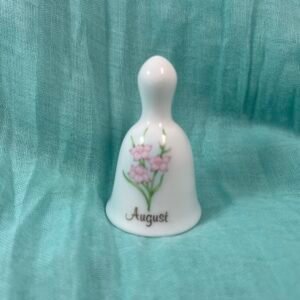 Russ Berrie mini porcelain birthday bell