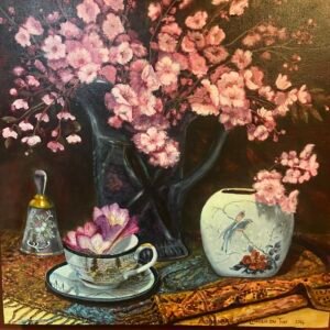 Pink Blossoms still life