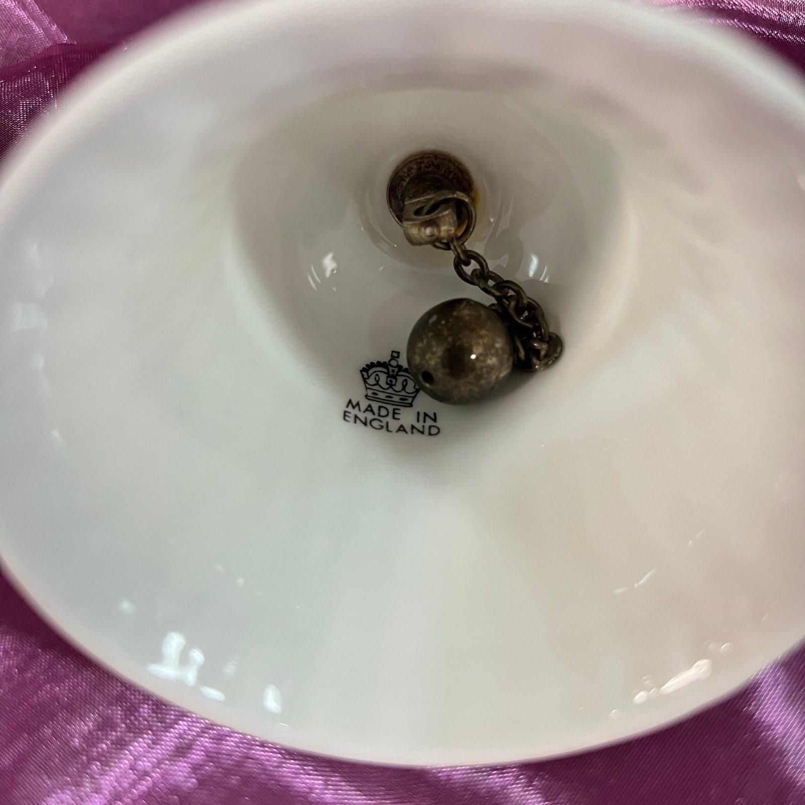 Paragon "Victoriana Rose" hand bell - Image 3