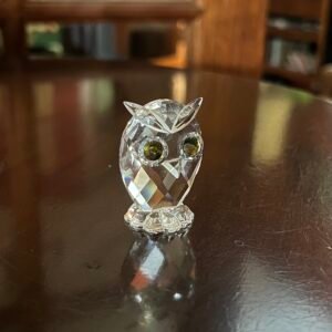 Swarovski Crystal miniature owl
