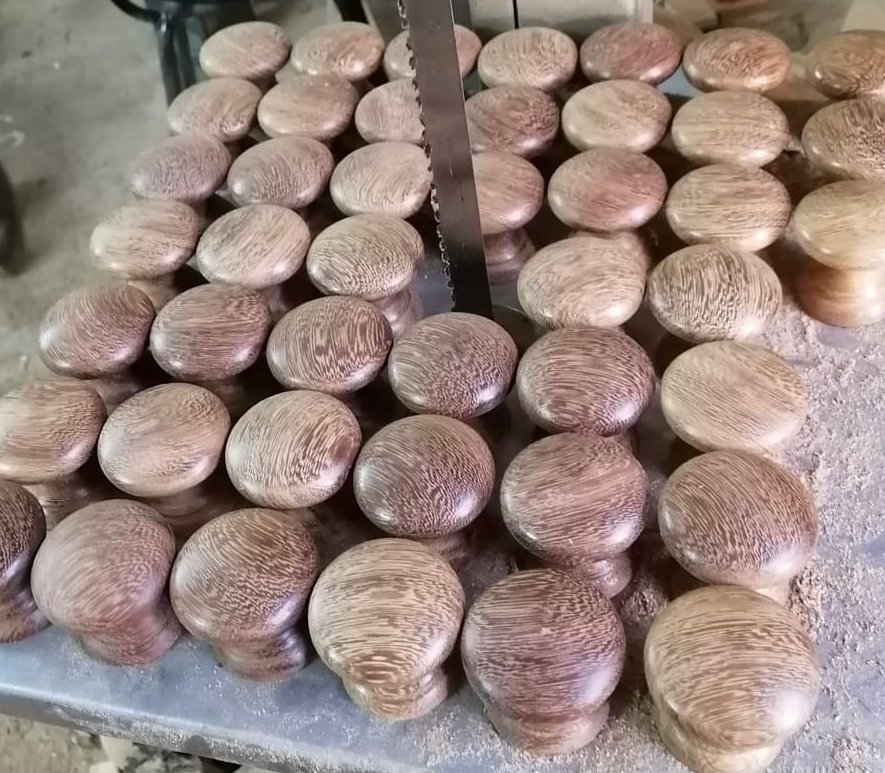 Wooden knobs