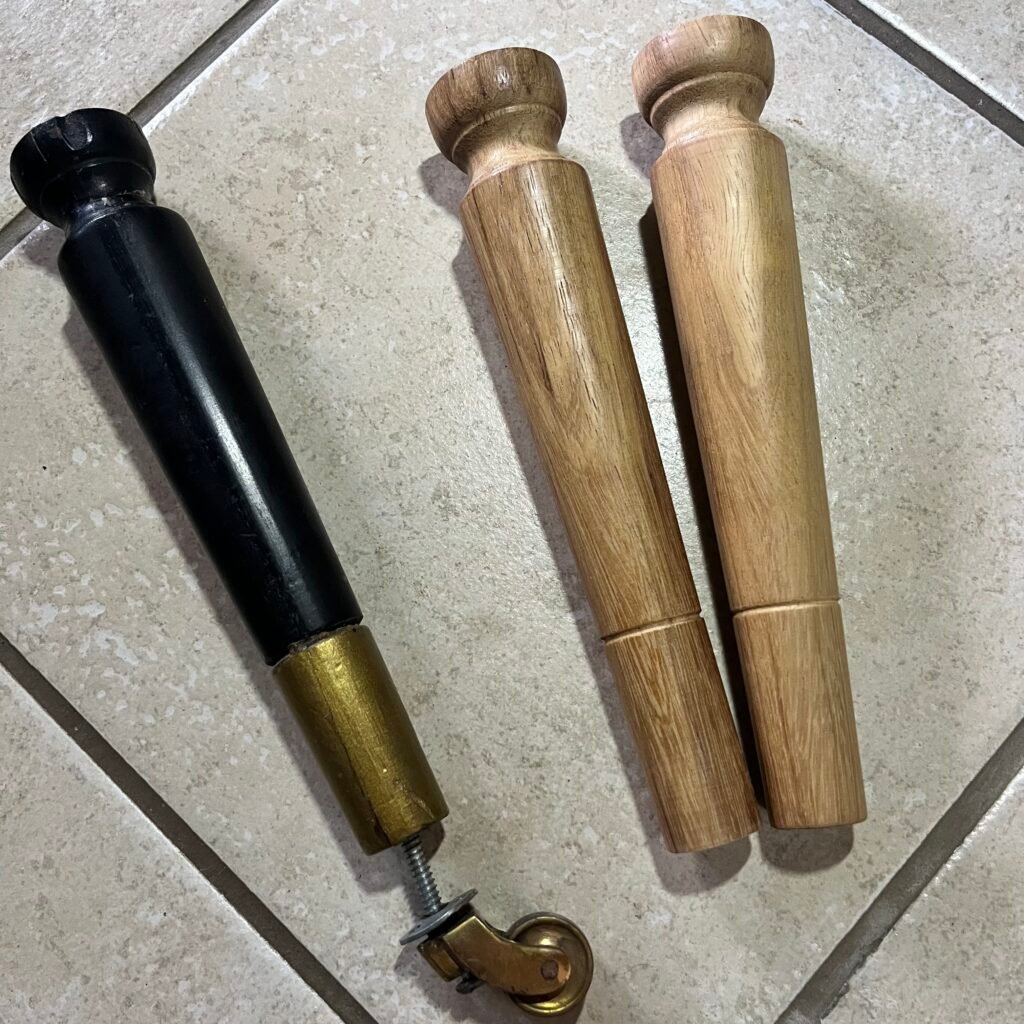 Victorian or Edwardian dining chair legs